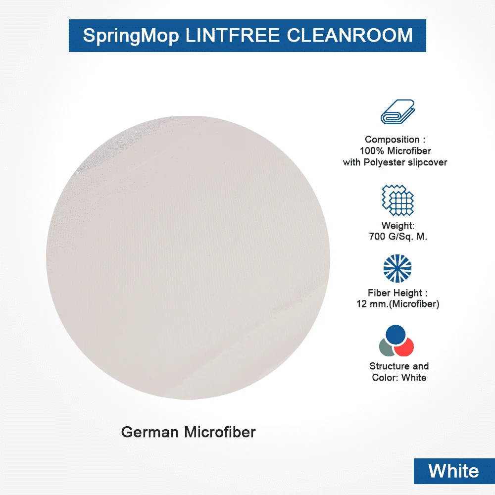 Lint free Cleanroom - SpringMop Microfiber